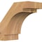 Ekena Millwork 5 1/2"W x 10"D x 10"H Merced Smooth Knee Brace, Western Red Cedar BRC06X10X10MRC00SWR - alternate 1